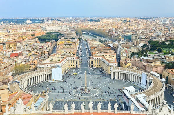 View of St. Peter's Square, Vatican — Stock Photo, Image