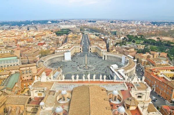 View of St. Peter's Square, Vatican — Stock Photo, Image