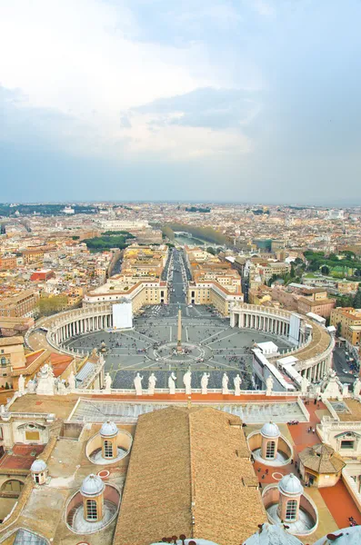 Vue de la place Saint-Pierre, Vatican — Photo