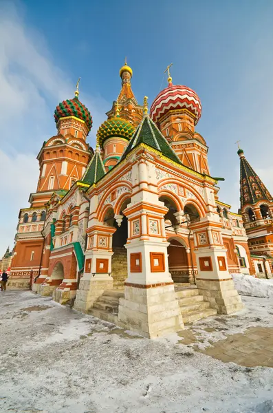 Cathédrale Saint-Basile, Russie — Photo