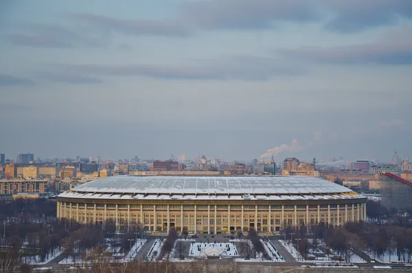 Стадіон Luzniki в Москві, Росія Стокова Картинка