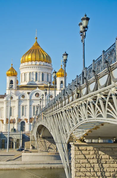 Собор Христа Спасителя, Москва — стоковое фото