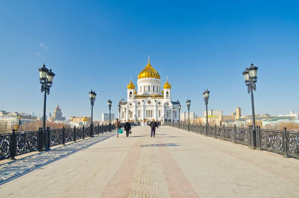 Собор Христа Спасителя, Москва — стоковое фото