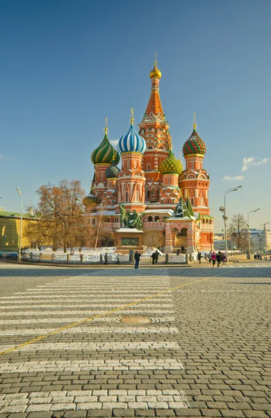 Saint basil's cathedral, Ryssland — Stockfoto