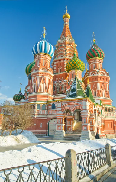 Catedral de San Basilio, Rusia — Foto de Stock