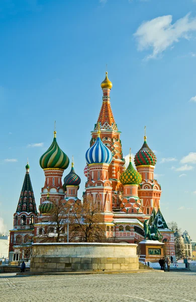 Saint basil's cathedral, Ryssland — Stockfoto