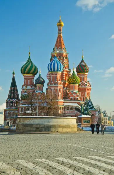 Catedral de San Basilio, Rusia — Foto de Stock