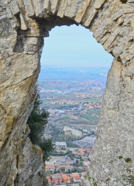 san marino Cumhuriyeti. mimari ve peyzaj