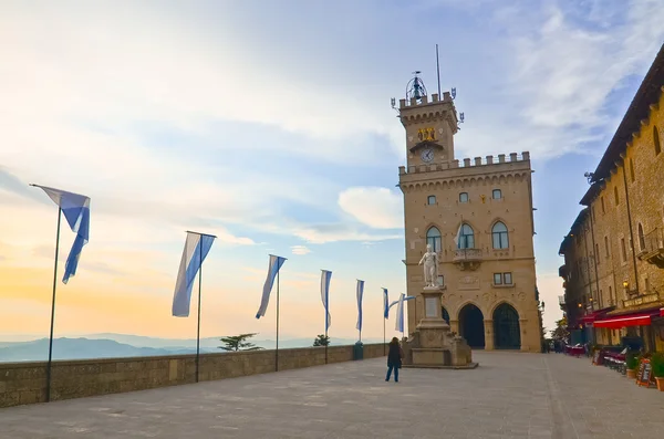 Plaza central de San Marino —  Fotos de Stock