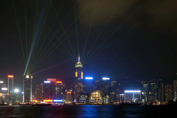 Hong Kong Harbor Night View — Stock Photo, Image