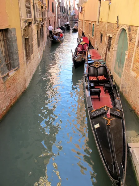 Kanal Manzaralı Venedik, İtalya — Stok fotoğraf