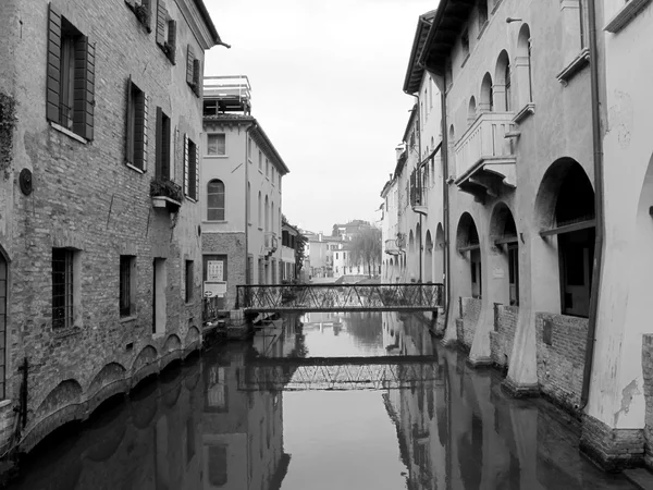 Centro histórico de Treviso (Itália ) — Fotografia de Stock