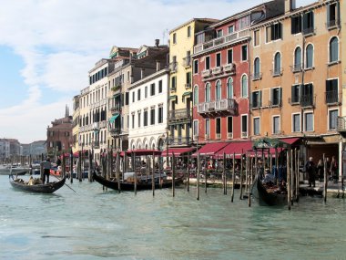 Venedik, İtalya 'daki Büyük Kanal
