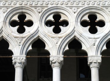 Venedik doge Sarayı'nda st mark's meydanından Venedik, İtalya