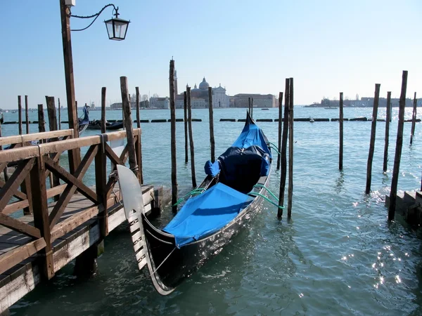 Gondolas in Venice, Italy — Stock Photo, Image