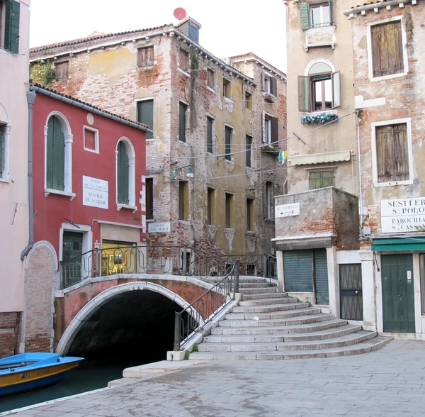 Brücken von Venedig, Italien Stockbild