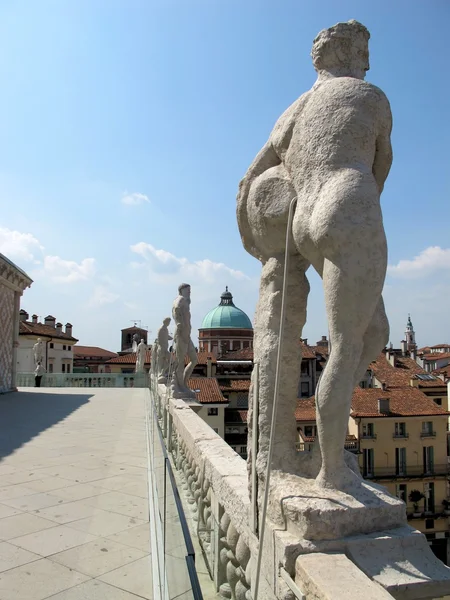 비 첸 짜, 이탈리아에 있는 Palladian 대성당 — 스톡 사진
