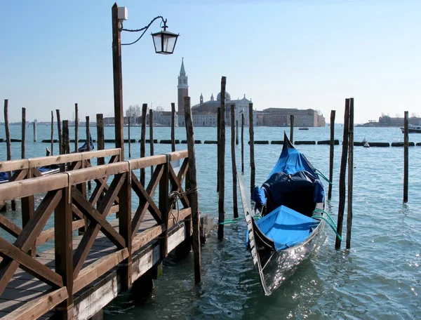Gondola v Benátkách, Itálie — Stock fotografie