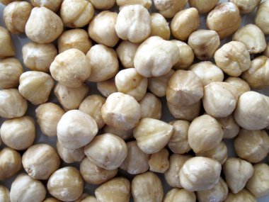 arka plan soyulmuş fındık