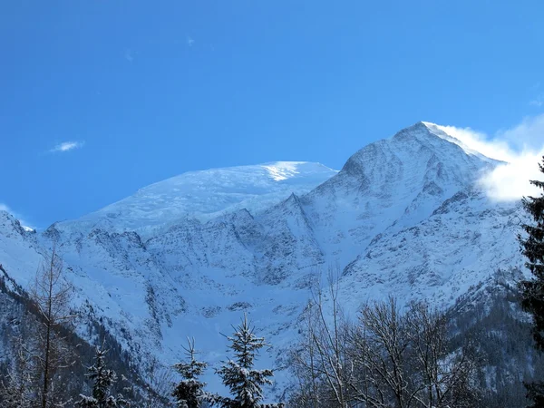 Горы Французских Альп — стоковое фото