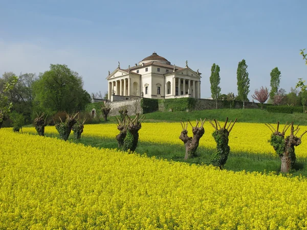 Villa La Rotonda de Palladio en Vicenza, Italia — Foto de Stock