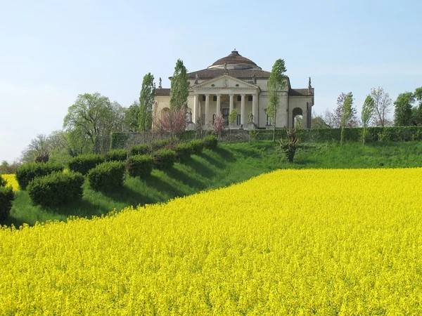 Villa Capra La Rotonda de Palladio en Vicenza, Italia —  Fotos de Stock