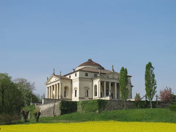 Villa Capra La Rotonda de Palladio em Vicenza, Itália — Fotografia de Stock