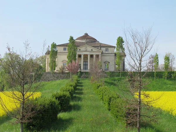 Palladios villa capra la rotonda i vicenza, Italien — Zdjęcie stockowe