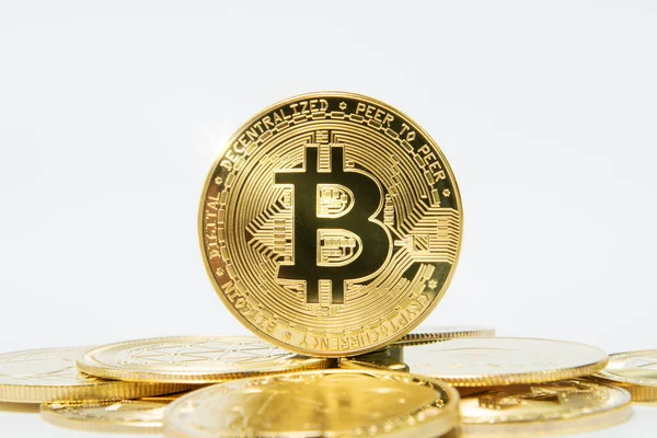Bitcoin Cryptocurrency Gold Coin Future Coin — Stockfoto
