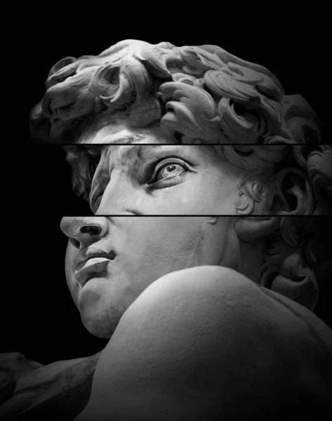 David Michelangelo Isolato Scultura Rinascimentale Realizzata Marmo — Foto Stock