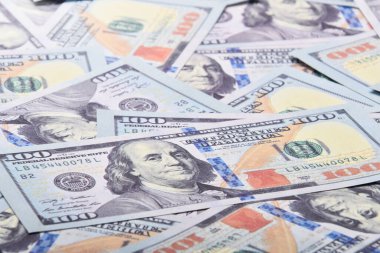 100 dolarlık banknotlar Benjamin Franklin, soyutlanmış para finansmanı