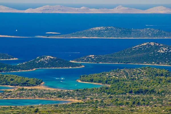 Kornati nationalpark paradise skärgård — Stockfoto