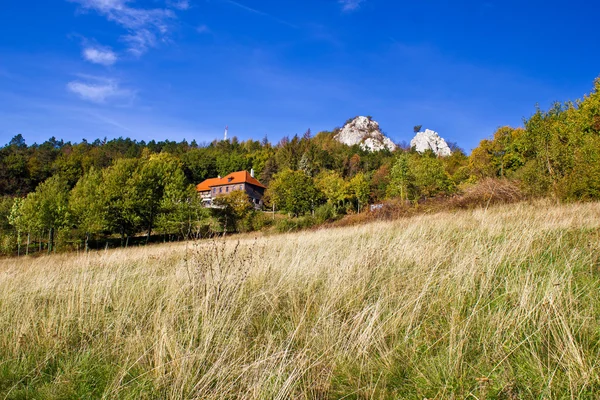 Bela paisagem natural da montanha Kalnik — Fotografia de Stock