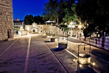 zadar, görünüm akşam beş iyi kare