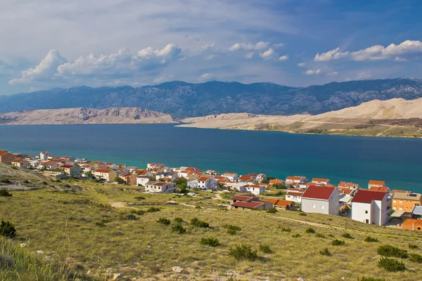 Island of Pag bay seascapes — Stock Photo, Image