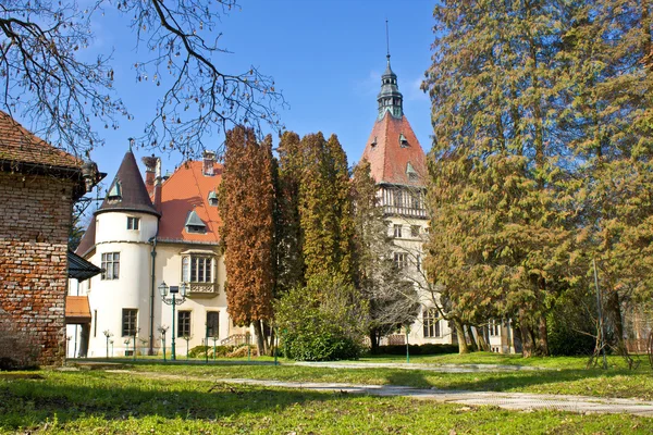 Hrad donji miholjac v zeleni — Stock fotografie