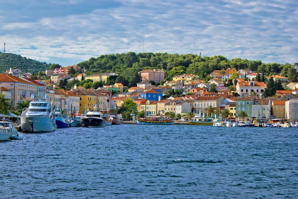 Colorful town of Mali Losinj waterfront — Stock Photo, Image