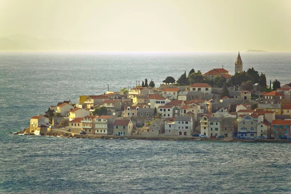 Adriatico Città di Primosten sul mare — Foto Stock