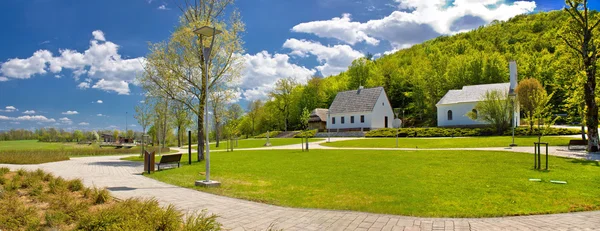 Nikola tesla urodzenia domu, smiljan — Zdjęcie stockowe