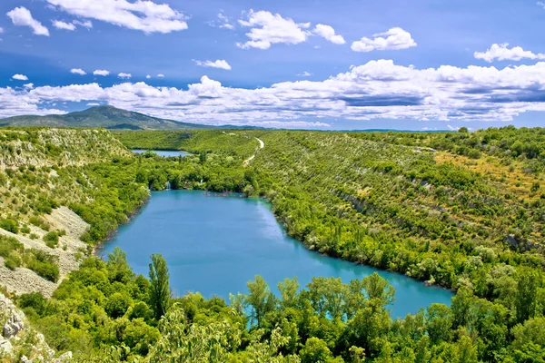 Національний парк Крка-Рівер - Brljan озеро — стокове фото