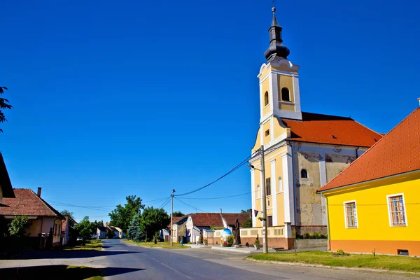 Villaggio di Hlebine in Podravina — Foto Stock