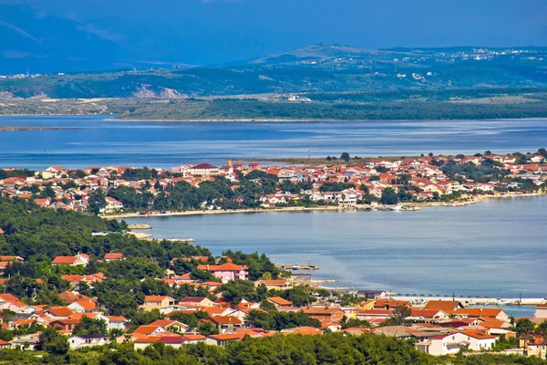 Insel von vir Archipel Luftaufnahme — Stockfoto