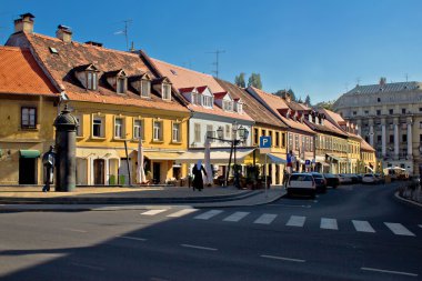 eski vlaska Zagreb'de sokak