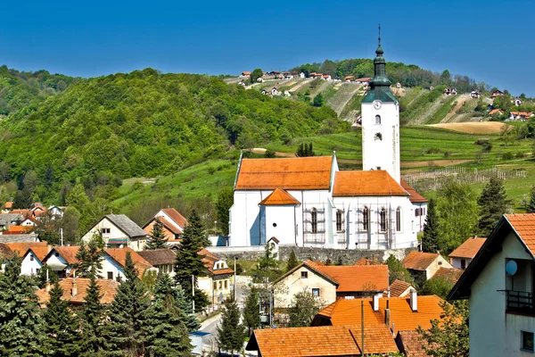 Pueblo de Remetinec en Zagorje —  Fotos de Stock