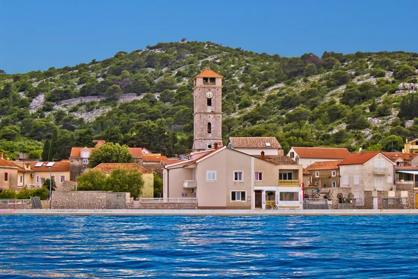 Miasto nabrzeże tisno, Chorwacja — Zdjęcie stockowe