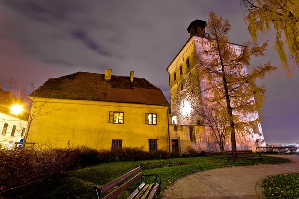 Лотршак башня, Загреб знаменитый памятник — стоковое фото