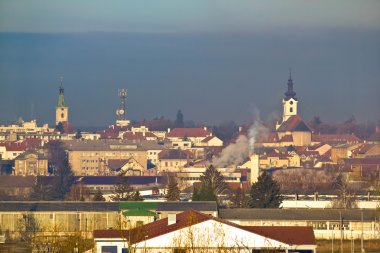 kasaba bjelovar kış manzarası
