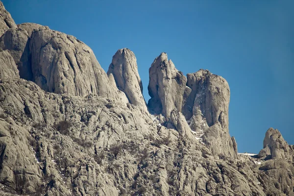Esculturas de piedra de la montaña Velebit — Foto de Stock