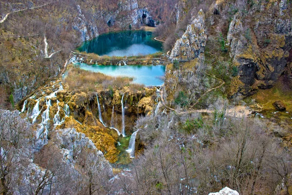 Fallende Seen im Plitvicer Nationalpark — Stockfoto