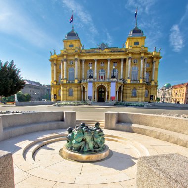 Zagreb Hırvatistan nationa tiyatro